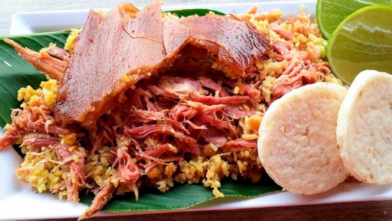 plato de lechona